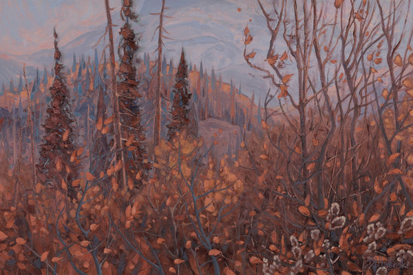 Dominik J Modlinski artwork 'INTO THE HEART OF THE YUKON' at Canada House Gallery