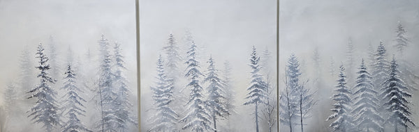 Richard Cole artwork 'SNOW TAPESTRY' at Canada House Gallery