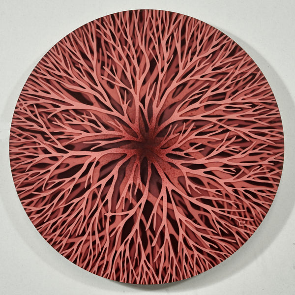 Jeff Sylvester artwork 'TREE TOP DOWN 2' at Canada House Gallery