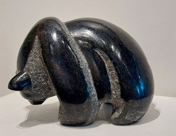 Stewart Steinhauer artwork 'MOTHER BEAR PRAYS FOR EARTH HEALING' at Canada House Gallery